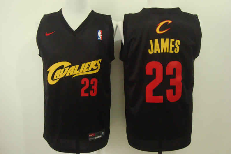 Nike Cleveland Cavaliers #23 LeBron James Black With Red Swingman Stitched NBA Jersey,We sell and wholesale Nike Cleveland Cavaliers #23 LeBron James Black With Red Swingman Stitched NBA Jersey on line form chian!