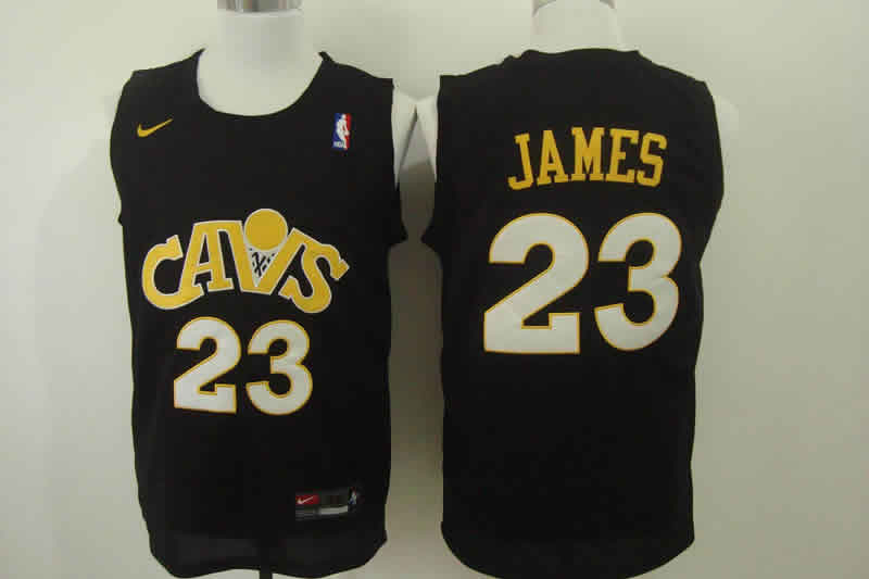 Nike Cleveland Cavaliers #23 LeBron James CAVS Black Swingman Throwback Stitched Jersey,We sell and wholesale Nike Cleveland Cavaliers #23 LeBron James CAVS Black Swingman Throwback Stitched Jersey on line form chian!