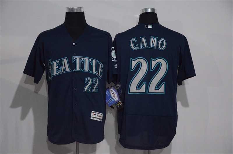 Seattle Mariners #22 Robinson Cano Navy Blue 2016 Flexbase Collection Stitched Baseball Jersey,We sell and wholesale Seattle Mariners #22 Robinson Cano Navy Blue 2016 Flexbase Collection Stitched Baseball Jersey on line form chian!