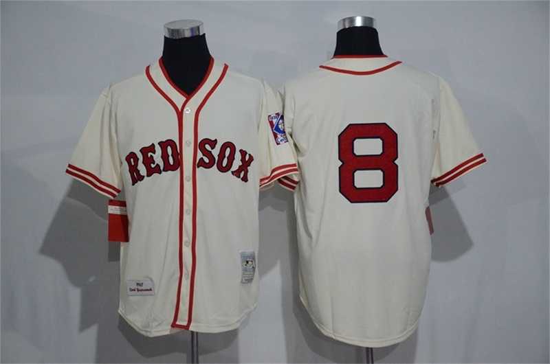Boston Red Sox #8 Carl Yastrzemski (No Name) Mitchell And Ness Cream Stitched Baseball Jersey,We sell and wholesale Boston Red Sox #8 Carl Yastrzemski (No Name) Mitchell And Ness Cream Stitched Baseball Jersey on line form chian!