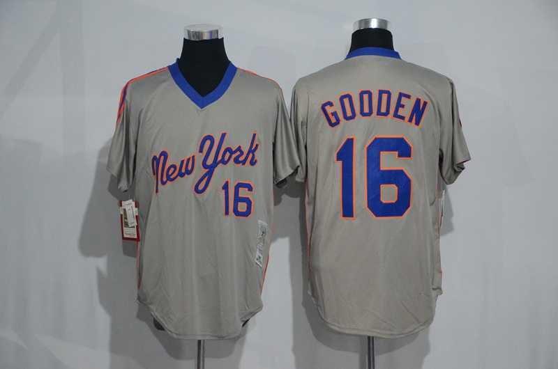New York Mets #16 Dwight Gooden Mitchell And Ness Light Gray Stitched Pullover Jersey,We sell and wholesale New York Mets #16 Dwight Gooden Mitchell And Ness Light Gray Stitched Pullover Jersey on line form chian!