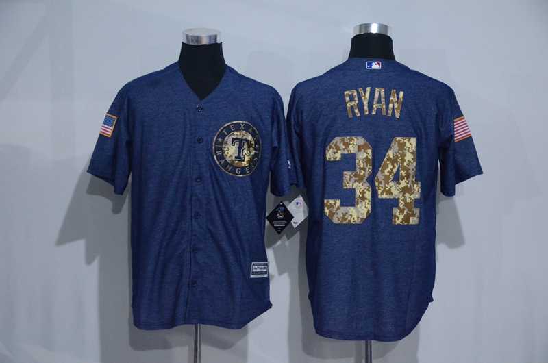 Texas Rangers #34 Nolan Ryan Denim Blue Camo Stitched Baseball Jersey,We sell and wholesale Texas Rangers #34 Nolan Ryan Denim Blue Camo Stitched Baseball Jersey on line form chian!