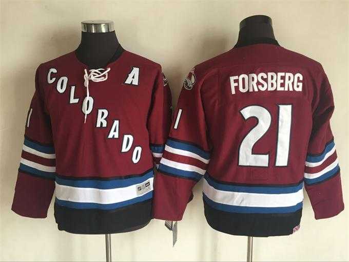 Youth Colorado Avalanche #21 Peter Forsberg Red CCM Throwback Stitched NHL Jersey,We sell and wholesale Youth Colorado Avalanche #21 Peter Forsberg Red CCM Throwback Stitched NHL Jersey on line form chian!