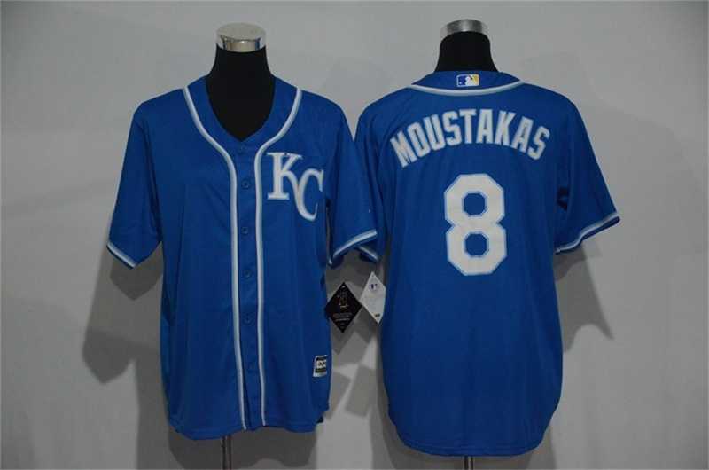 Youth Kansas City Royals #8 Mike Moustakas Blue New Cool Base Stitched MLB Jersey,We sell and wholesale Youth Kansas City Royals #8 Mike Moustakas Blue New Cool Base Stitched MLB Jersey on line form chian!
