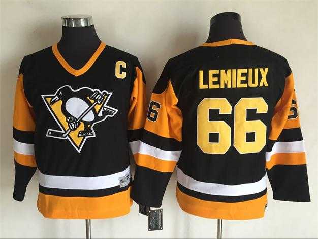Youth Pittsburgh Penguins #66 Mario Lemieux Black CCM Throwback Stitched NHL Jersey,We sell and wholesale Youth Pittsburgh Penguins #66 Mario Lemieux Black CCM Throwback Stitched NHL Jersey on line form chian!