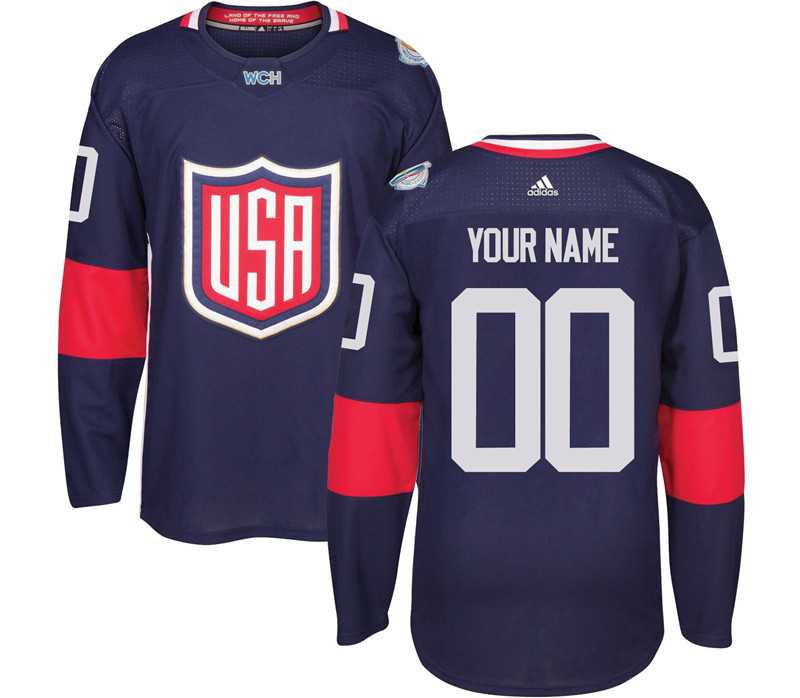Youth Customized Team USA 2016 World Cup Of Hockey Olympics Game Blue Stitched Jersey,We sell and wholesale Youth Customized Team USA 2016 World Cup Of Hockey Olympics Game Blue Stitched Jersey on line form chian!