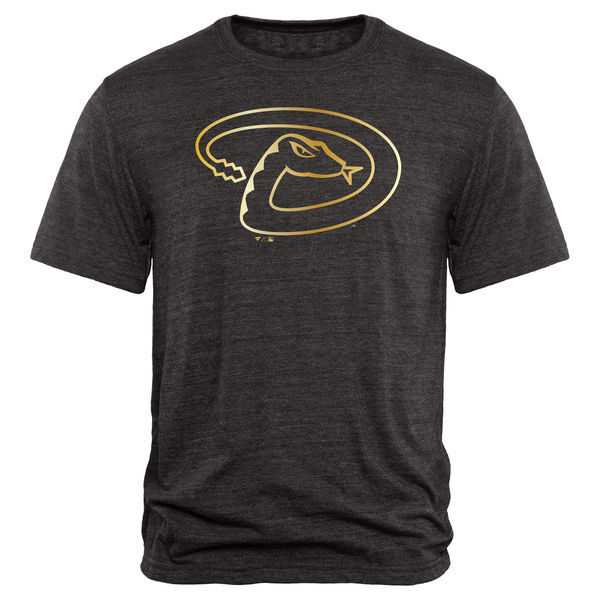 Men's Arizona Diamondbacks Fanatics Apparel Gold Collection Tri-Blend T-Shirt LanTian - Black,We sell and wholesale Men's Arizona Diamondbacks Fanatics Apparel Gold Collection Tri-Blend T-Shirt LanTian - Black on line form chian!