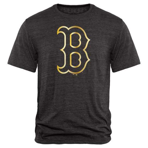Men's Boston Red Sox Fanatics Apparel Gold Collection Tri-Blend T-Shirt LanTian - Black,We sell and wholesale Men's Boston Red Sox Fanatics Apparel Gold Collection Tri-Blend T-Shirt LanTian - Black on line form chian!
