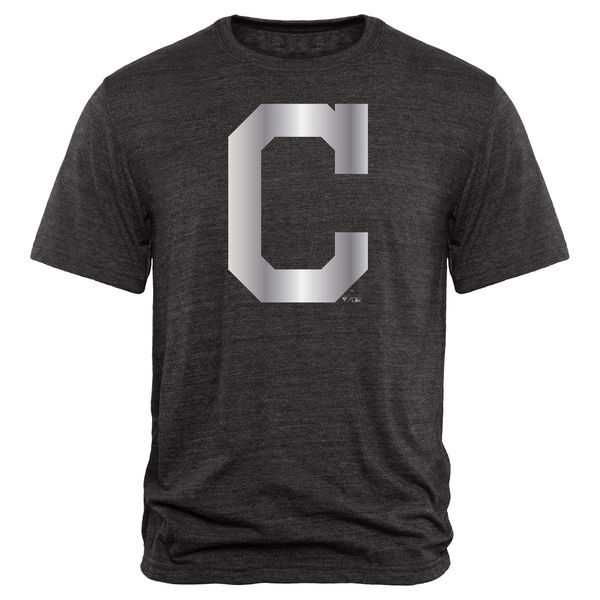 Men's Cleveland Indians Fanatics Apparel Platinum Collection Tri-Blend T-Shirt LanTian - Black,We sell and wholesale Men's Cleveland Indians Fanatics Apparel Platinum Collection Tri-Blend T-Shirt LanTian - Black on line form chian!