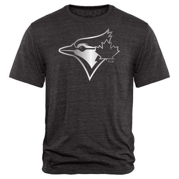 Men's Toronto Blue Jays Fanatics Apparel Platinum Collection Tri-Blend T-Shirt LanTian - Black,We sell and wholesale Men's Toronto Blue Jays Fanatics Apparel Platinum Collection Tri-Blend T-Shirt LanTian - Black on line form chian!