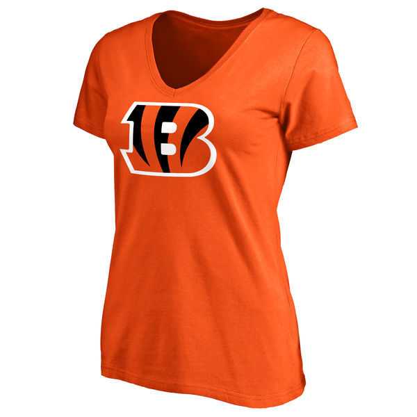 WOMEN'S CINCINNATI BENGALS ORANGE PRIMARY TEAM LOGO SLIM FIT T-Shirt LanTian,We sell and wholesale WOMEN'S CINCINNATI BENGALS ORANGE PRIMARY TEAM LOGO SLIM FIT T-Shirt LanTian on line form chian!