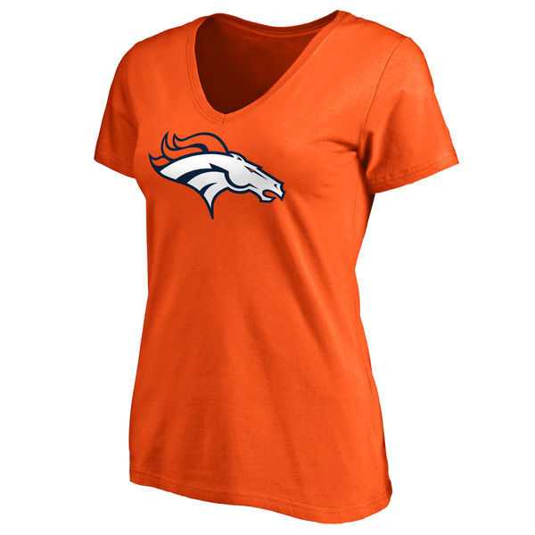 WOMEN'S DENVER BRONCOS PRO LINE ORANGE PRIMARY TEAM LOGO SLIM FIT T-Shirt LanTian,We sell and wholesale WOMEN'S DENVER BRONCOS PRO LINE ORANGE PRIMARY TEAM LOGO SLIM FIT T-Shirt LanTian on line form chian!