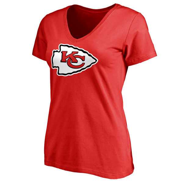 WOMEN'S KANSAS CITY CHIEFS PRO LINE RED PRIMARY TEAM LOGO SLIM FIT T-Shirt LanTian,We sell and wholesale WOMEN'S KANSAS CITY CHIEFS PRO LINE RED PRIMARY TEAM LOGO SLIM FIT T-Shirt LanTian on line form chian!