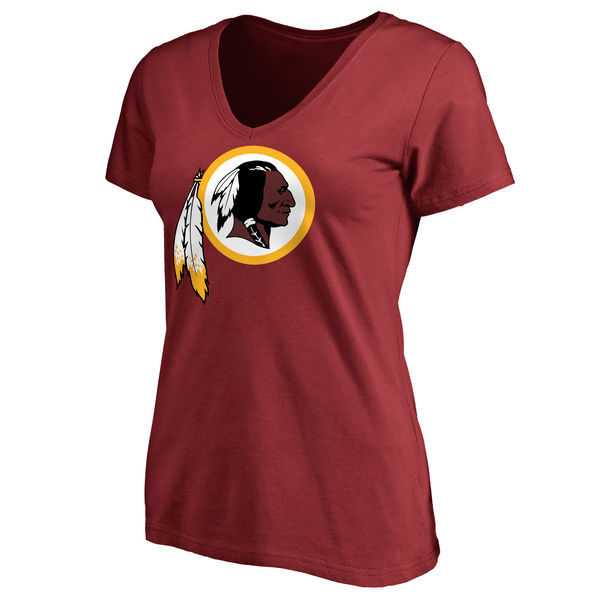 WOMEN'S WASHINGTON REDSKINS PRO LINE BURGUNDY PRIMARY TEAM LOGO SLIM FIT T-Shirt LanTian,We sell and wholesale WOMEN'S WASHINGTON REDSKINS PRO LINE BURGUNDY PRIMARY TEAM LOGO SLIM FIT T-Shirt LanTian on line form chian!
