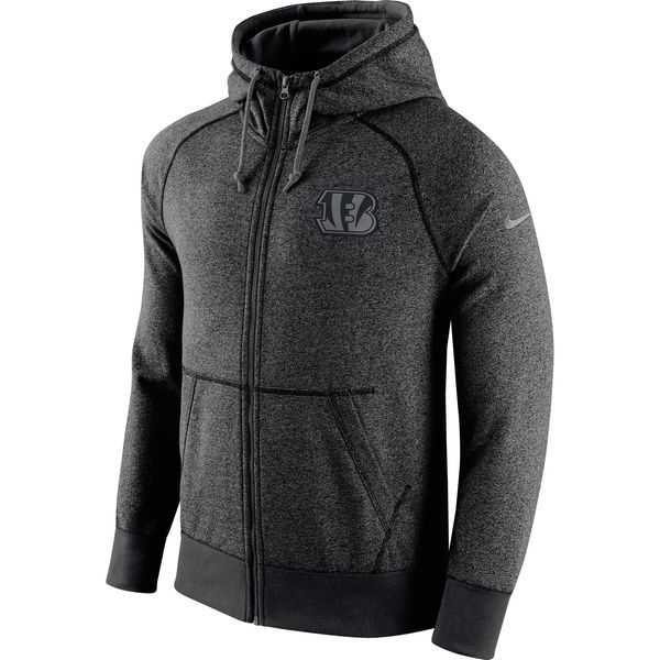 MEN'S CINCINNATI BENGALS NIKE HEATHER GREY GRIDIRON GREY FULL-ZIP HOODIE LanTian,We sell and wholesale MEN'S CINCINNATI BENGALS NIKE HEATHER GREY GRIDIRON GREY FULL-ZIP HOODIE LanTian on line form chian!