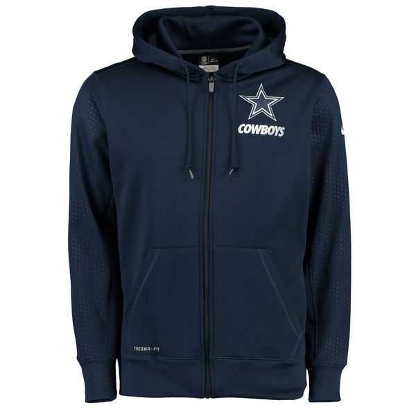 MEN'S DALLAS COWBOYS NIKE NAVY BLUE SIDELINE FULL-ZIP PERFORMANCE HOODIE LanTian,We sell and wholesale MEN'S DALLAS COWBOYS NIKE NAVY BLUE SIDELINE FULL-ZIP PERFORMANCE HOODIE LanTian on line form chian!