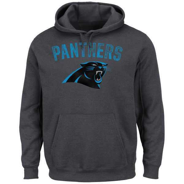 Men's Carolina Panthers Majestic Kick Return II Pullover Hoodie LanTian - Charcoal,We sell and wholesale Men's Carolina Panthers Majestic Kick Return II Pullover Hoodie LanTian - Charcoal on line form chian!
