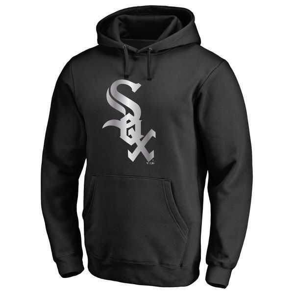 Men's Chicago White Sox Platinum Collection Pullover Hoodie LanTian - Black,We sell and wholesale Men's Chicago White Sox Platinum Collection Pullover Hoodie LanTian - Black on line form chian!