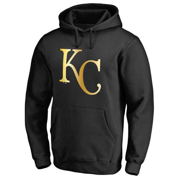 Men's Kansas City Royals Gold Collection Pullover Hoodie LanTian - Black,We sell and wholesale Men's Kansas City Royals Gold Collection Pullover Hoodie LanTian - Black on line form chian!