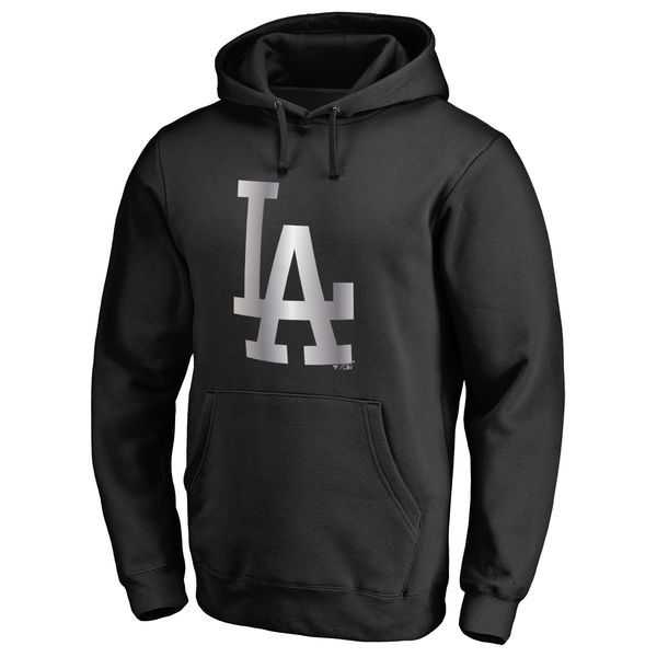 Men's Los Angeles Dodgers Platinum Collection Pullover Hoodie LanTian - Black,We sell and wholesale Men's Los Angeles Dodgers Platinum Collection Pullover Hoodie LanTian - Black on line form chian!