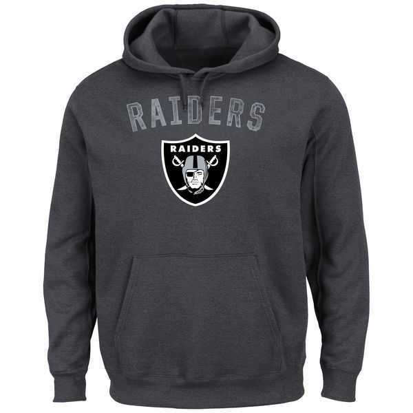 Men's Oakland Raiders Majestic Kick Return II Pullover Hoodie LanTian - Charcoal,We sell and wholesale Men's Oakland Raiders Majestic Kick Return II Pullover Hoodie LanTian - Charcoal on line form chian!