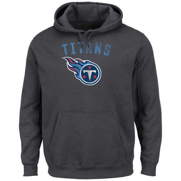 Men's Tennessee Titans Majestic Kick Return II Pullover Hoodie LanTian - Charcoal,We sell and wholesale Men's Tennessee Titans Majestic Kick Return II Pullover Hoodie LanTian - Charcoal on line form chian!