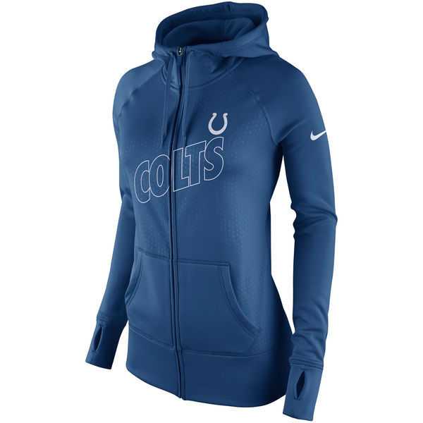 WOMEN INDIANAPOLIS COLTS NIKE ROYAL STADIUM GAME DAY KO FULL ZIP PERFORMANCE HOODIE - LanTian,We sell and wholesale WOMEN INDIANAPOLIS COLTS NIKE ROYAL STADIUM GAME DAY KO FULL ZIP PERFORMANCE HOODIE - LanTian on line form chian!