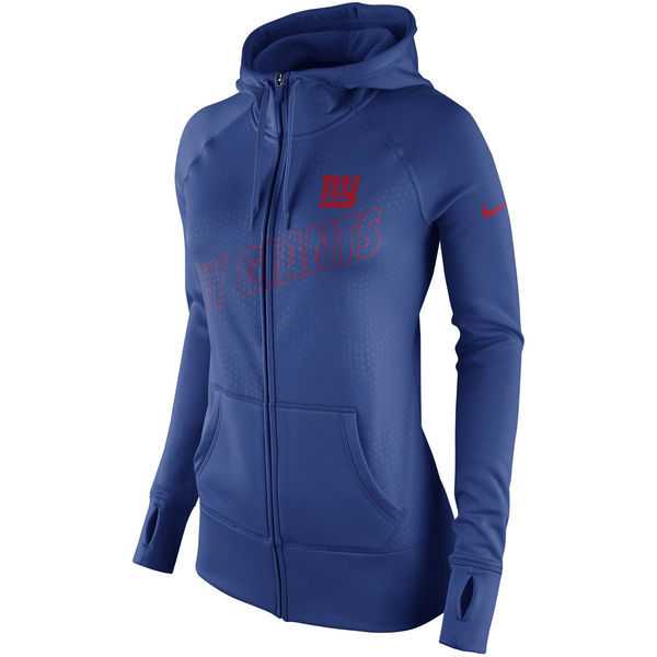 WOMEN NEW YORK GIANTS NIKE ROYAL STADIUM GAME DAY KO FULL ZIP PERFORMANCE HOODIE - LanTian,We sell and wholesale WOMEN NEW YORK GIANTS NIKE ROYAL STADIUM GAME DAY KO FULL ZIP PERFORMANCE HOODIE - LanTian on line form chian!