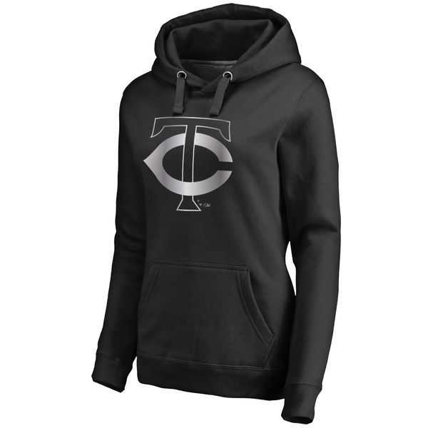 Women Minnesota Twins Platinum Collection Pullover Hoodie LanTian - Black,We sell and wholesale Women Minnesota Twins Platinum Collection Pullover Hoodie LanTian - Black on line form chian!
