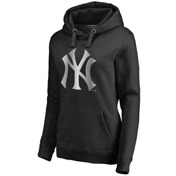Women New York Yankees Platinum Collection Pullover Hoodie LanTian - Black,We sell and wholesale Women New York Yankees Platinum Collection Pullover Hoodie LanTian - Black on line form chian!