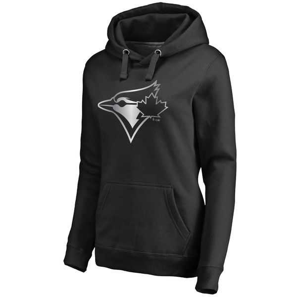 Women Toronto Blue Jays Platinum Collection Pullover Hoodie LanTian - Black,We sell and wholesale Women Toronto Blue Jays Platinum Collection Pullover Hoodie LanTian - Black on line form chian!