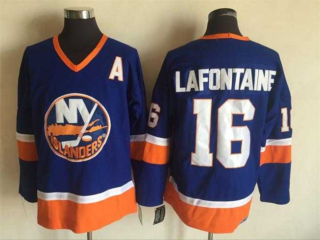 New York Islanders #16 Pat Lafontaine Blue CCM Throwback Stitched NHL Jersey,We sell and wholesale New York Islanders #16 Pat Lafontaine Blue CCM Throwback Stitched NHL Jersey on line form chian!