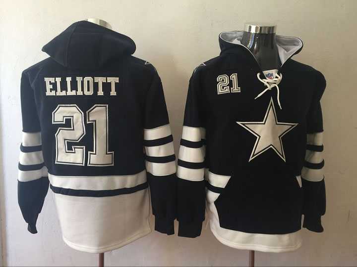 Dallas Cowboys #21 Ezekiel Elliott Navy Blue Stitched NFL Hoodie,We sell and wholesale Dallas Cowboys #21 Ezekiel Elliott Navy Blue Stitched NFL Hoodie on line form chian!