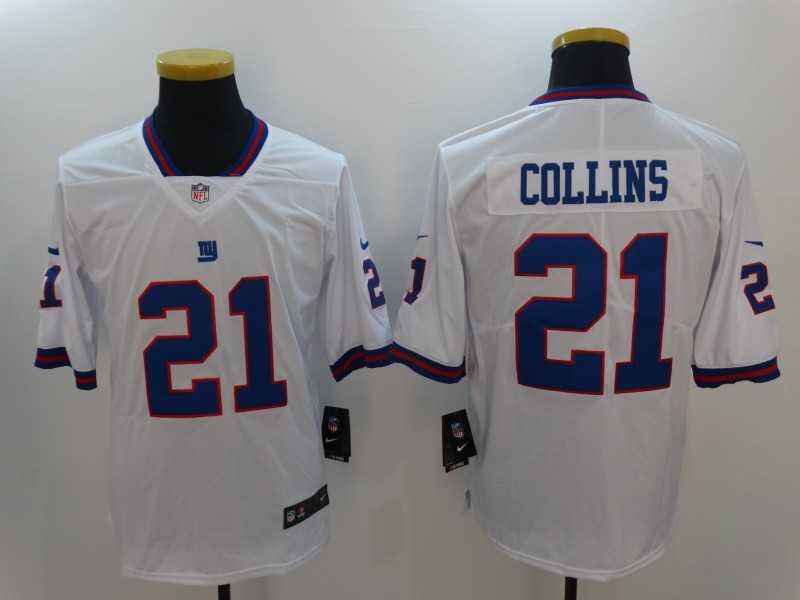Nike Limited New York Giants #21 Landon Collins White Men's Rush Stitched NFL Jersey,We sell and wholesale Nike Limited New York Giants #21 Landon Collins White Men's Rush Stitched NFL Jersey on line form chian!