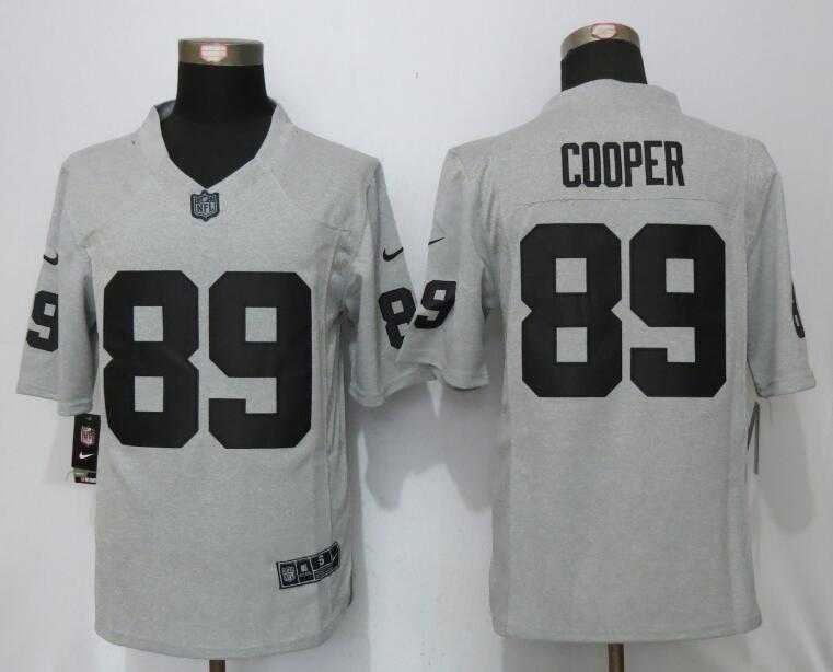 Nike Limited Oakland Raiders #89 Amari Cooper Gridiron Gray II Stitched Jersey,We sell and wholesale Nike Limited Oakland Raiders #89 Amari Cooper Gridiron Gray II Stitched Jersey on line form chian!