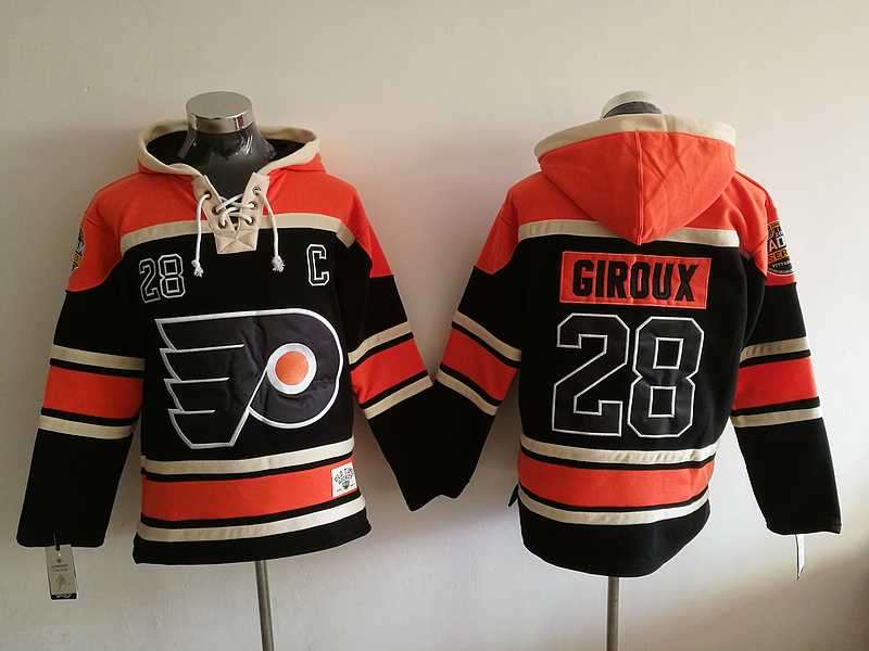 Philadelphia Flyers #28 Claude Giroux Black-Orange 2017 Stadium Series Stitched NHL Hoodie,We sell and wholesale Philadelphia Flyers #28 Claude Giroux Black-Orange 2017 Stadium Series Stitched NHL Hoodie on line form chian!