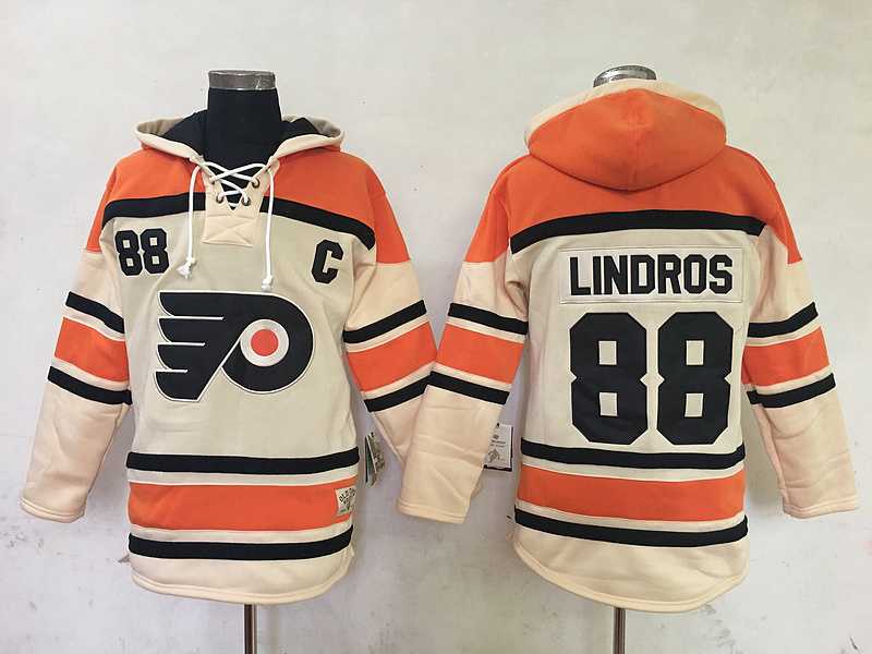 Philadelphia Flyers #88 Eric Lindros Cream Stitched NHL Hoodie,We sell and wholesale Philadelphia Flyers #88 Eric Lindros Cream Stitched NHL Hoodie on line form chian!
