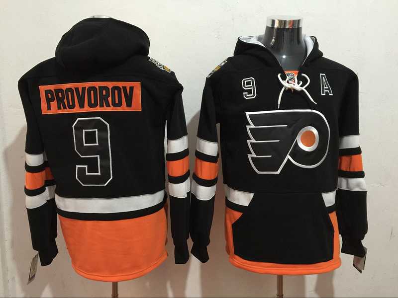 Philadelphia Flyers #9 Provorov Black 2017 Stadium Series Stitched NHL Hoodie,We sell and wholesale Philadelphia Flyers #9 Provorov Black 2017 Stadium Series Stitched NHL Hoodie on line form chian!
