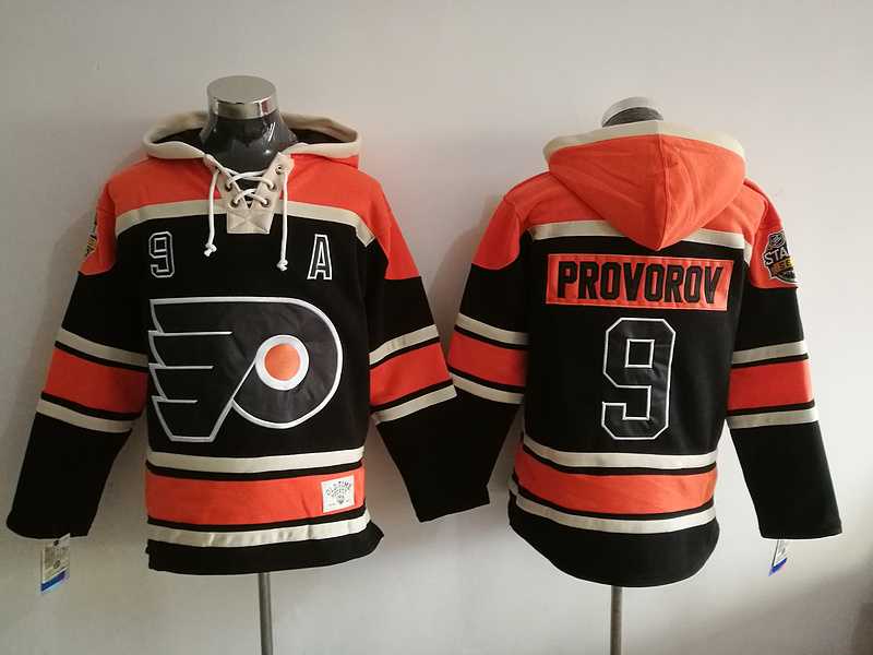 Philadelphia Flyers #9 Provorov Black-Orange 2017 Stadium Series Stitched NHL Hoodie,We sell and wholesale Philadelphia Flyers #9 Provorov Black-Orange 2017 Stadium Series Stitched NHL Hoodie on line form chian!