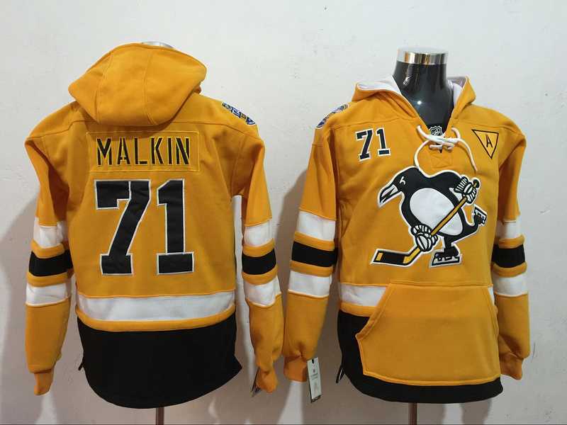 Pittsburgh Penguins #71 Evgeni Malkin Yellow 2017 Stadium Series Stitched NHL Hoodie,We sell and wholesale Pittsburgh Penguins #71 Evgeni Malkin Yellow 2017 Stadium Series Stitched NHL Hoodie on line form chian!