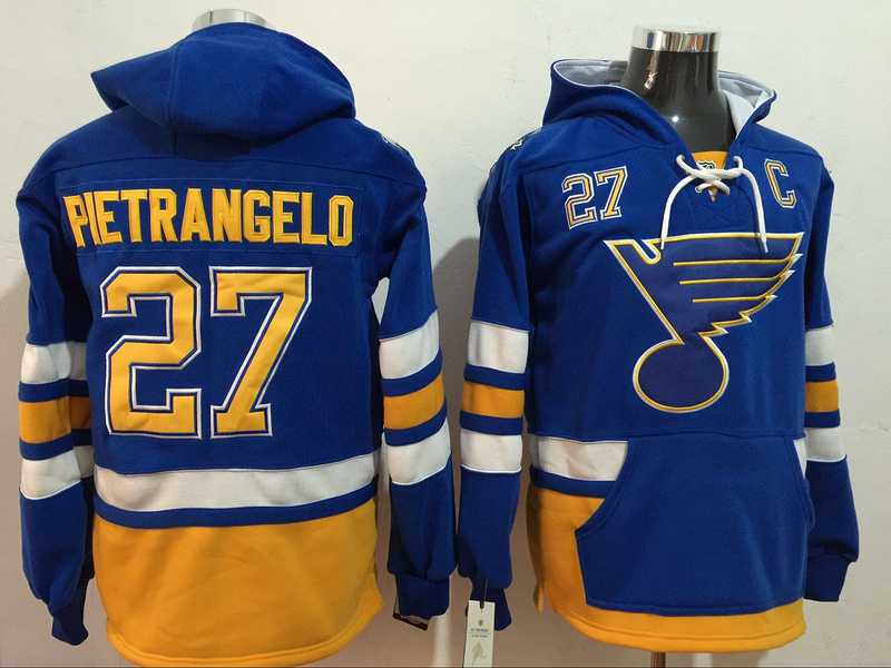 St. Louis Blues #27 Alex Pietrangelo Blue 2017 Winter Classic Stitched NHL Hoodie,We sell and wholesale St. Louis Blues #27 Alex Pietrangelo Blue 2017 Winter Classic Stitched NHL Hoodie on line form chian!