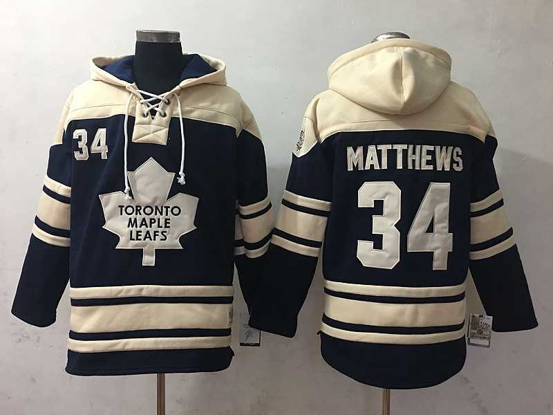 Toronto Maple Leafs #34 Auston Matthews Navy Blue Stitched NHL Hoodie,We sell and wholesale Toronto Maple Leafs #34 Auston Matthews Navy Blue Stitched NHL Hoodie on line form chian!