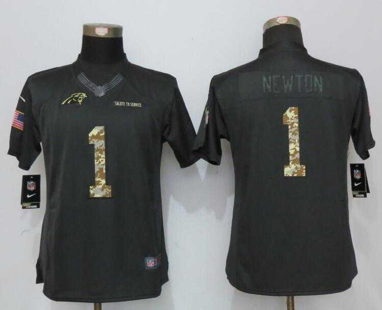 Women Limited Nike Carolina Panthers #1 Newton Anthracite Salute To Service Stitched NFL Jersey,We sell and wholesale Women Limited Nike Carolina Panthers #1 Newton Anthracite Salute To Service Stitched NFL Jersey on line form chian!