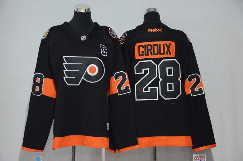 Women Philadelphia Flyers #28 Claude Giroux Black 2017 Stadium Series Stitched NHL Jersey,We sell and wholesale Women Philadelphia Flyers #28 Claude Giroux Black 2017 Stadium Series Stitched NHL Jersey on line form chian!