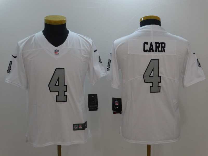 Youth Nike Limited Oakland Raiders #4 Derek Carr White Stitched NFL Rush Jersey,We sell and wholesale Youth Nike Limited Oakland Raiders #4 Derek Carr White Stitched NFL Rush Jersey on line form chian!