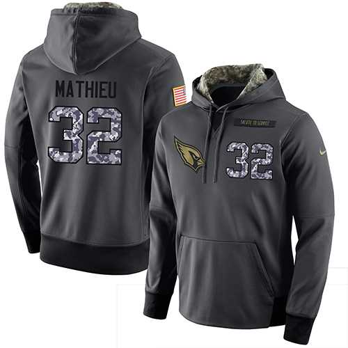 Glued Nike Arizona Cardinals #32 Tyrann Mathieu Men's Anthracite Salute to Service Player Performance Hoodie,We sell and wholesale Glued Nike Arizona Cardinals #32 Tyrann Mathieu Men's Anthracite Salute to Service Player Performance Hoodie on line form chian!