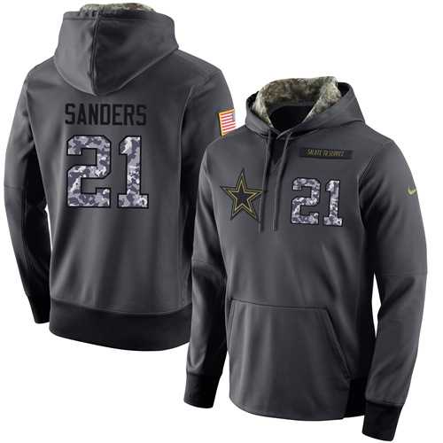 Glued Nike Dallas Cowboys #21 Deion Sanders Men's Anthracite Salute to Service Player Performance Hoodie,We sell and wholesale Glued Nike Dallas Cowboys #21 Deion Sanders Men's Anthracite Salute to Service Player Performance Hoodie on line form chian!