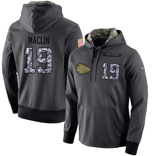 Glued Nike Kansas City Chiefs #19 Jeremy Maclin Men's Anthracite Salute to Service Player Performance Hoodie,We sell and wholesale Glued Nike Kansas City Chiefs #19 Jeremy Maclin Men's Anthracite Salute to Service Player Performance Hoodie on line form chian!