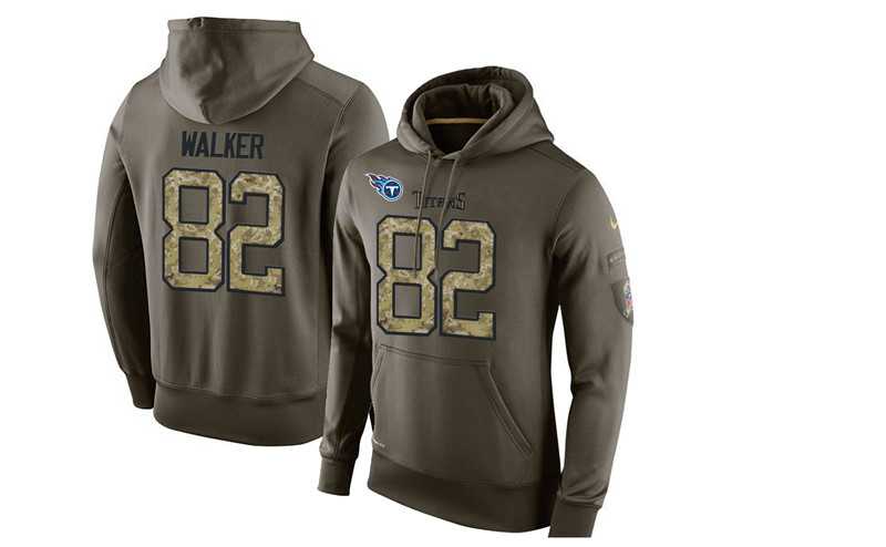 Glued Nike Tennessee Titans #82 Delanie Walker Olive Green Salute To Service Men's Pullover Hoodie,We sell and wholesale Glued Nike Tennessee Titans #82 Delanie Walker Olive Green Salute To Service Men's Pullover Hoodie on line form chian!