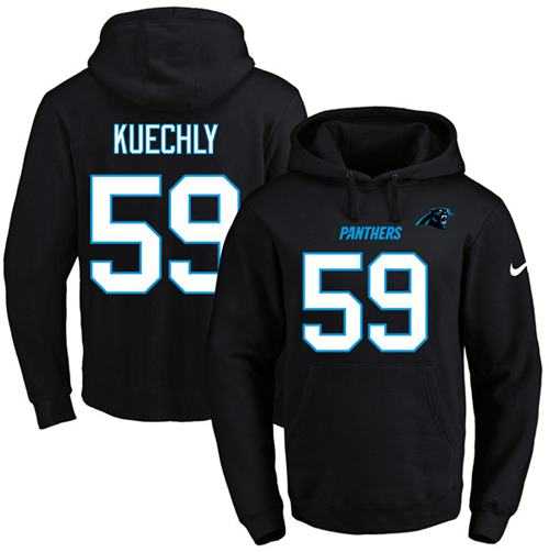 Printed Nike Carolina Panthers #59 Luke Kuechly Black Name & Number Men's Pullover Hoodie,We sell and wholesale Printed Nike Carolina Panthers #59 Luke Kuechly Black Name & Number Men's Pullover Hoodie on line form chian!